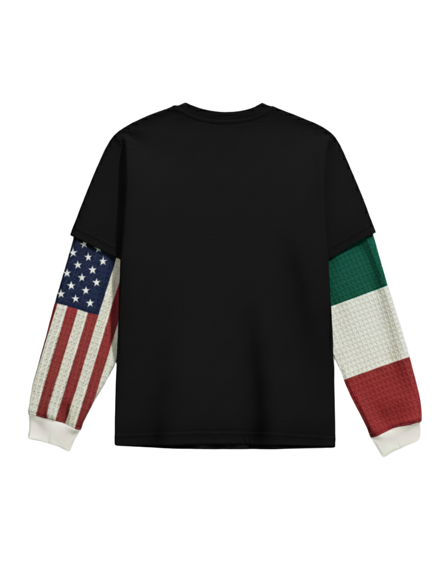 Elementary Double Layered Long Sleeve Shirt