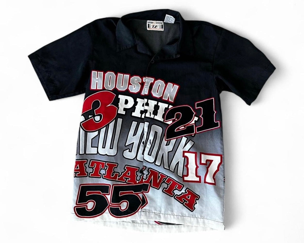 Racing Vintage Button-Up